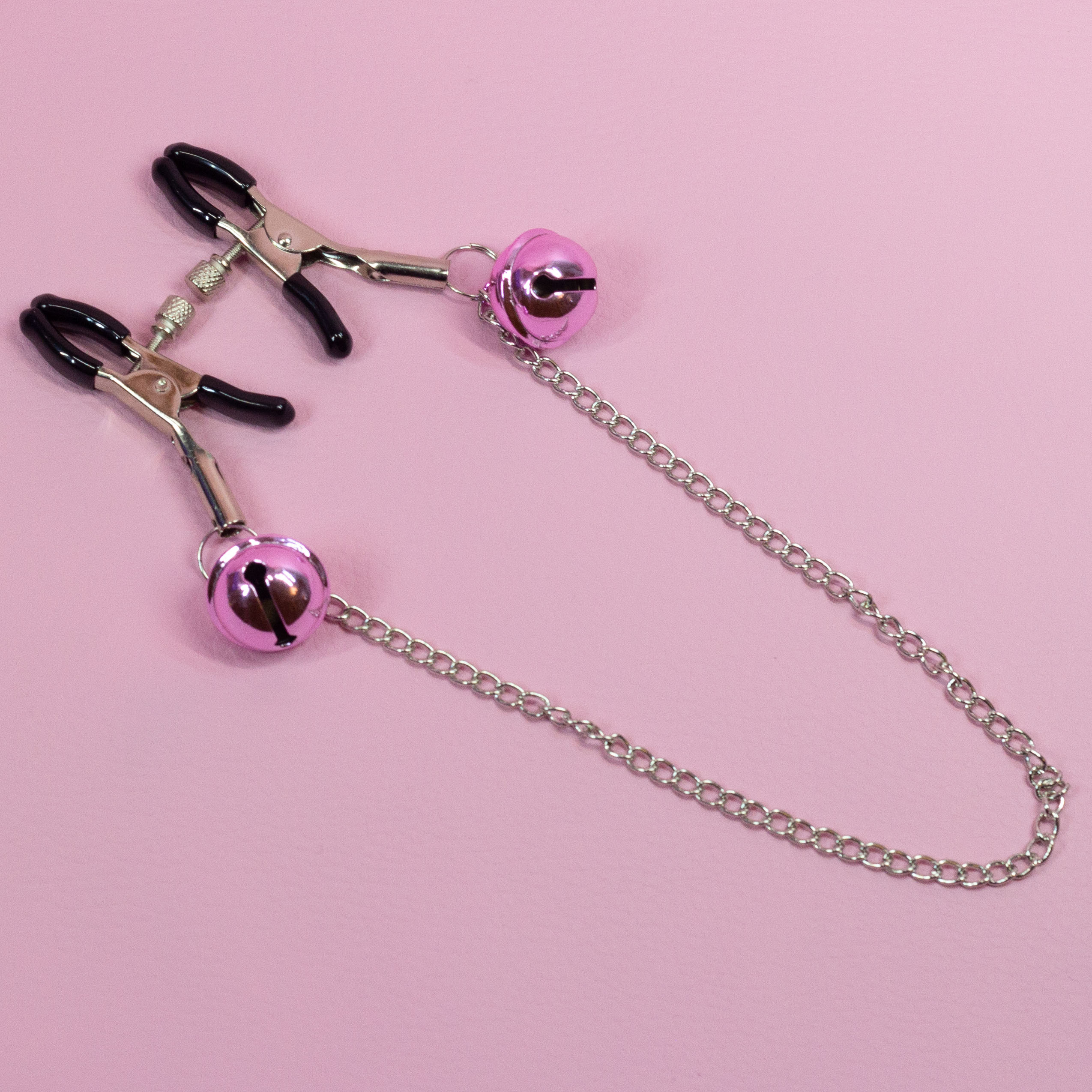 Nipple Clamps with Jingle Bells - Choose Colour!